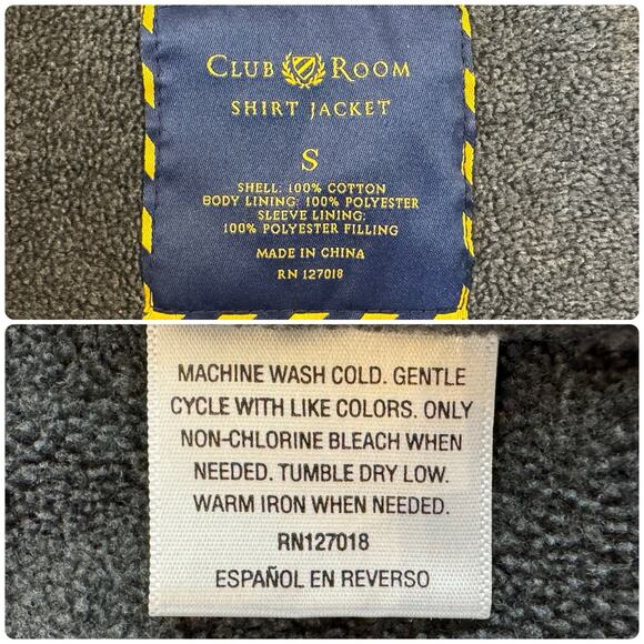 THE CURE Upcycled Plaid Flannel Shacket Retro Vintage 80s Rock Jacket Men’s Sz S - Picture 9 of 9